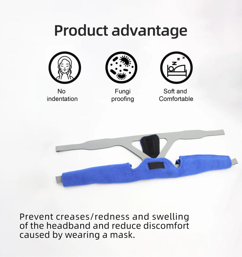 Description Picture 6 of itemCPAP Neck Pad - Mask Head Strap Covers - Soft-Fleece Strap Pads, Reduces Face and Neck Irritation, Compatible with More Models