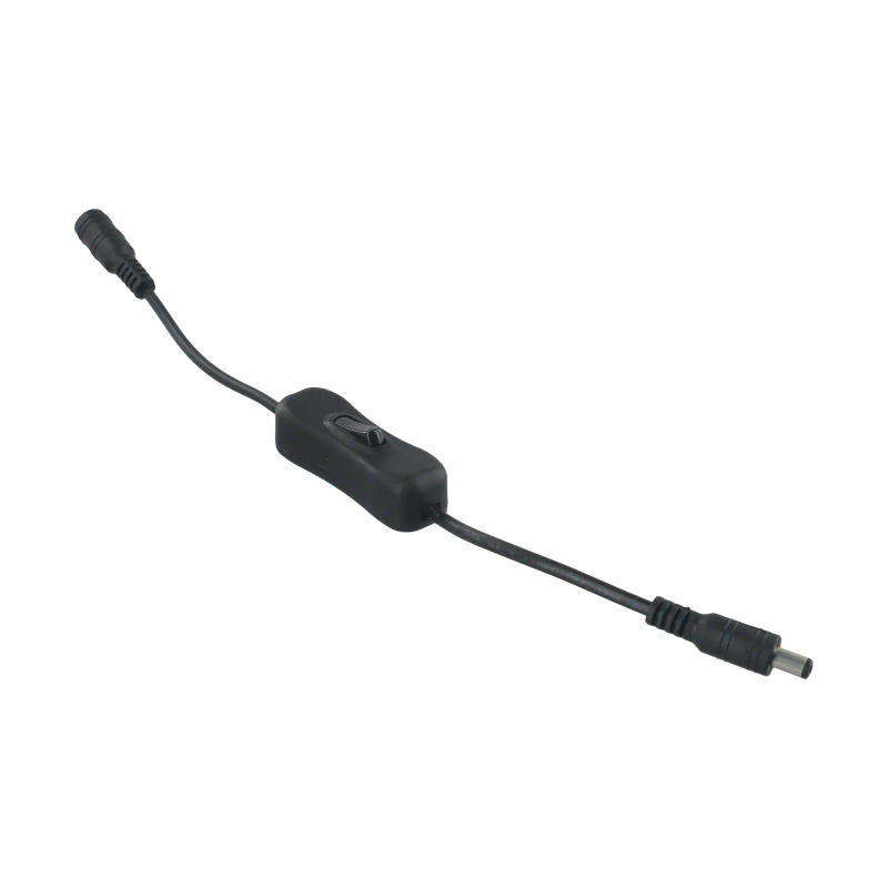 Description Picture 2 of itemDC 12V Inline Rocker Switch On Off With Female Male Power Cable 5.5x2.1mm DC Connector Switch For CCTV LED Strip Light