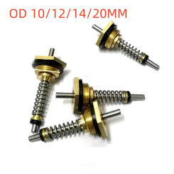 50Pcs LPG gas Boiler Parts Water Valve Thimble 10/12/14/20mm OD Length 41mm Universal model