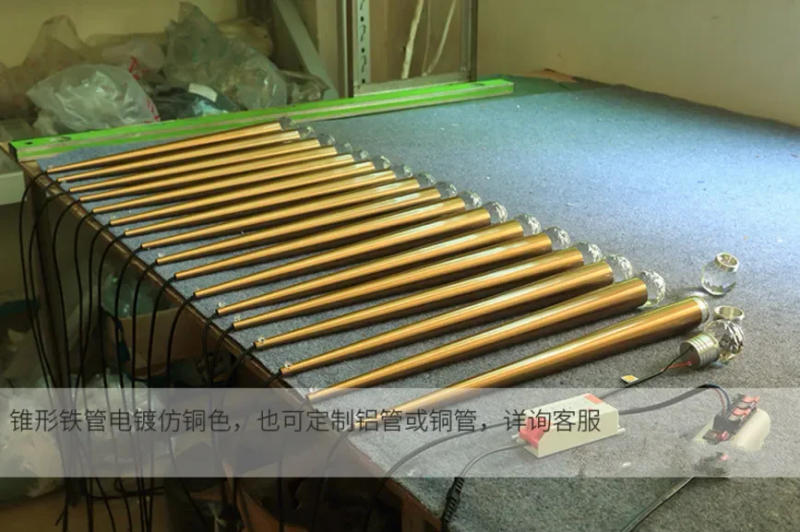 Description Picture 3 of itemPostmodern Luxury LED Black Long Pendant Lights Crystal Ceiling Hanging Chandeliers Living Room Golden Stairs Lamps Restaurant