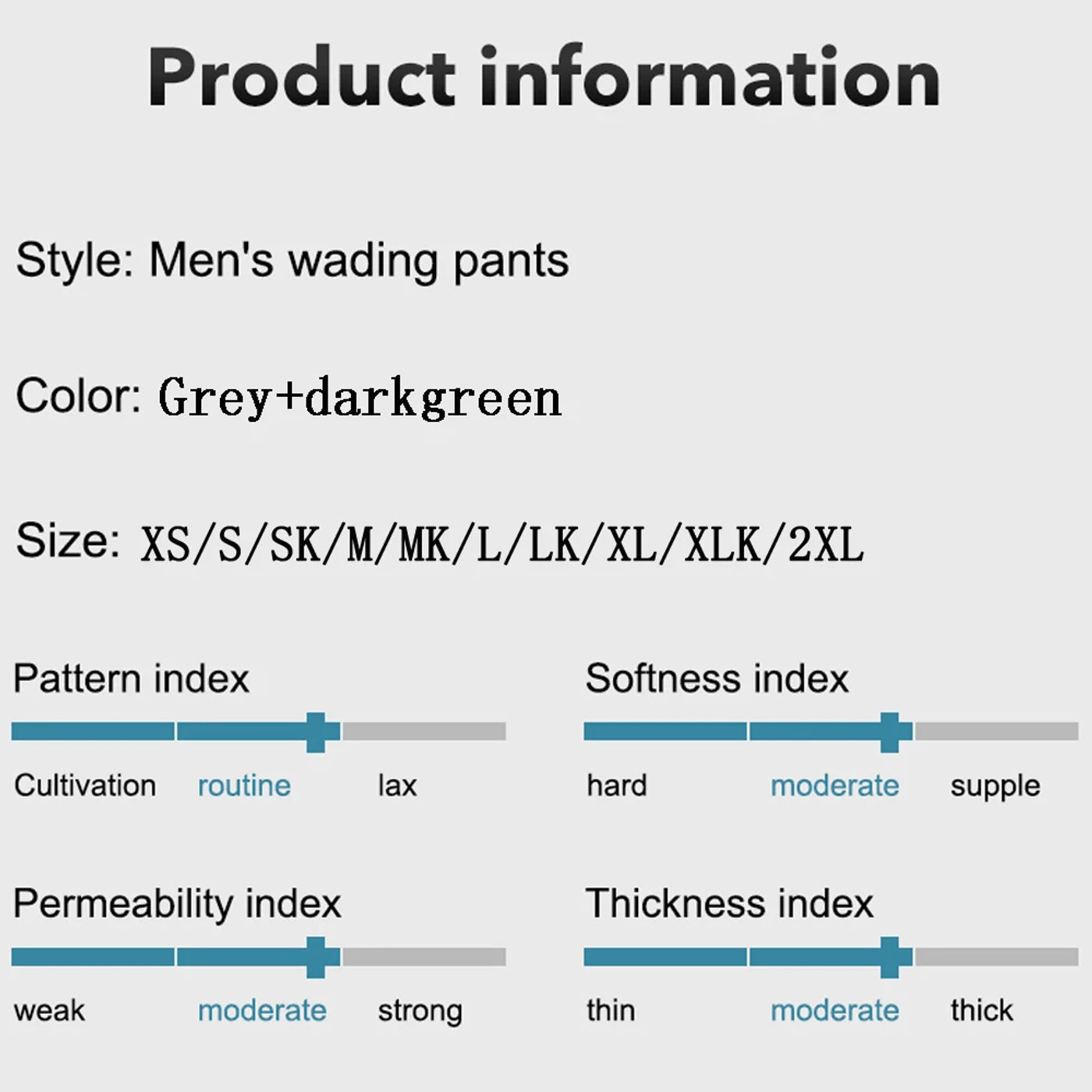 Description Picture 3 of itemWaterproof Men Lont Pant Wader Use for Flying Fishing ,Hunting ,ATV,UTV,Outdoor Sport Clothes
