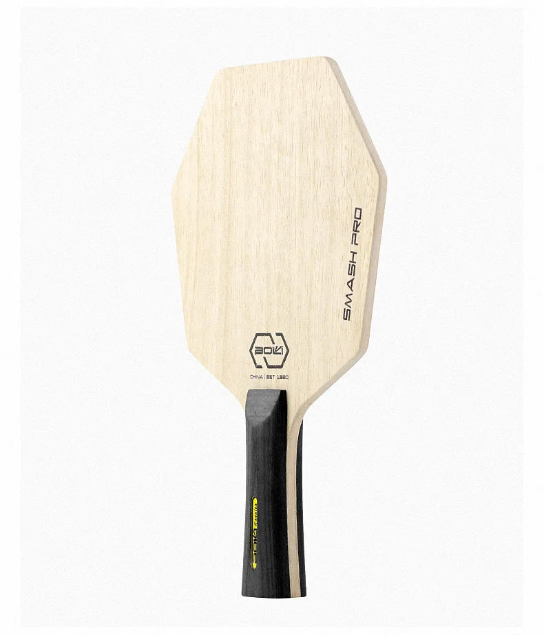 Description Picture 5 of itemHexagon Table Tennis Bat Base Plate Larger Hitting Area Pure Wood Blade Professional Paddle for Tranning Offensive Ping Pong