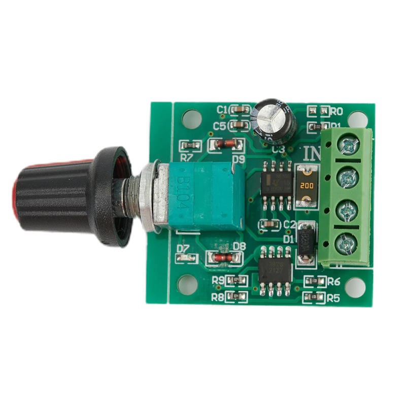 Description Picture 5 of itemDC Motor Speed Controller 1.8V 3V 5V 6V 12V PWM Speed Controller Potentiometer Knob Switch Kit Barrier Terminal Block