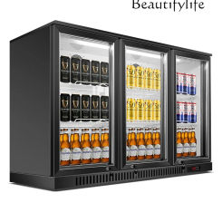 Bar type refrigerator Small beer cabinet Embedded beverage Air-cooled fruit Commercial wine display cabinet