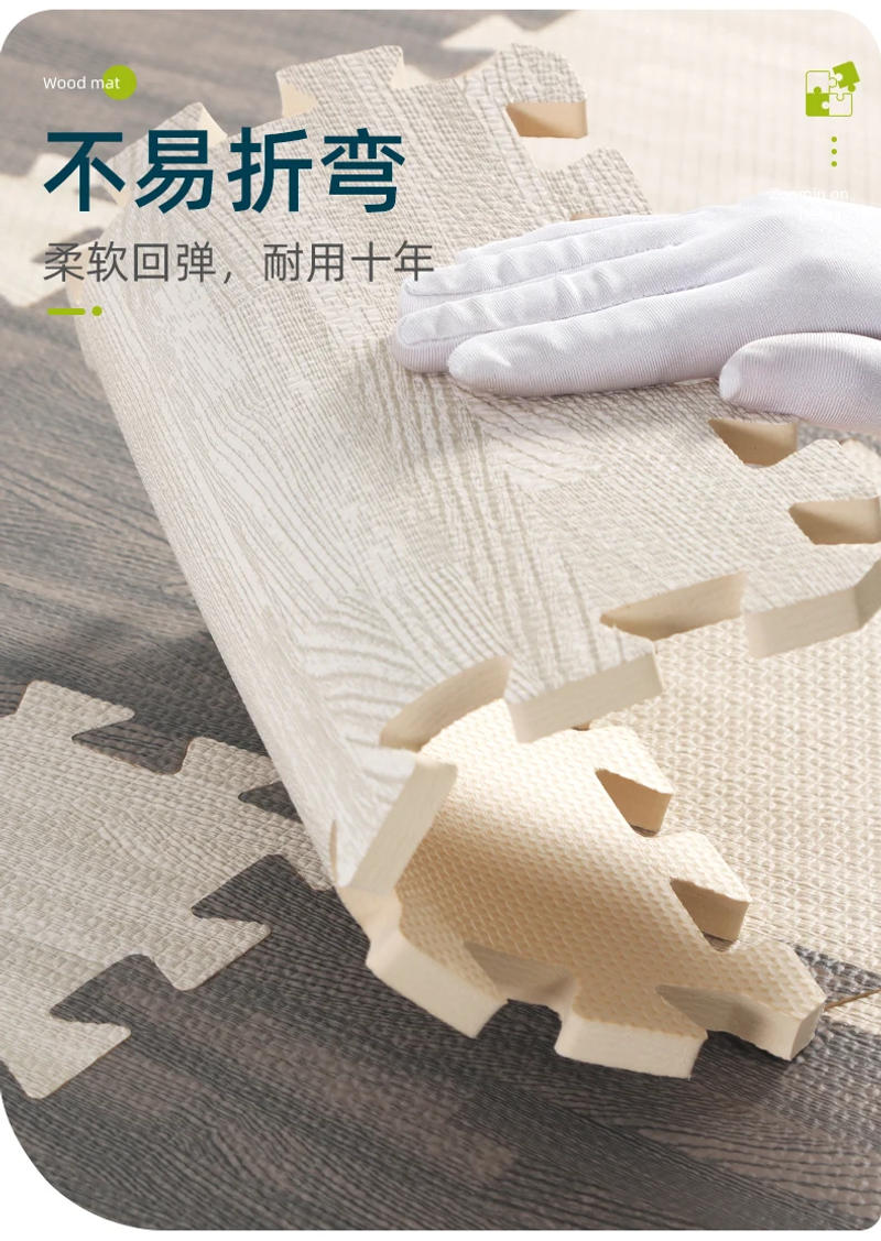 Description Picture 6 of itemBaby Puzzle Mats 30x30cm Foam Play Mats Rug Baby Game Mat Baby Activity Gym Puzzle Mat Wood Grain Floor Mat Kids Carpet Play Mat