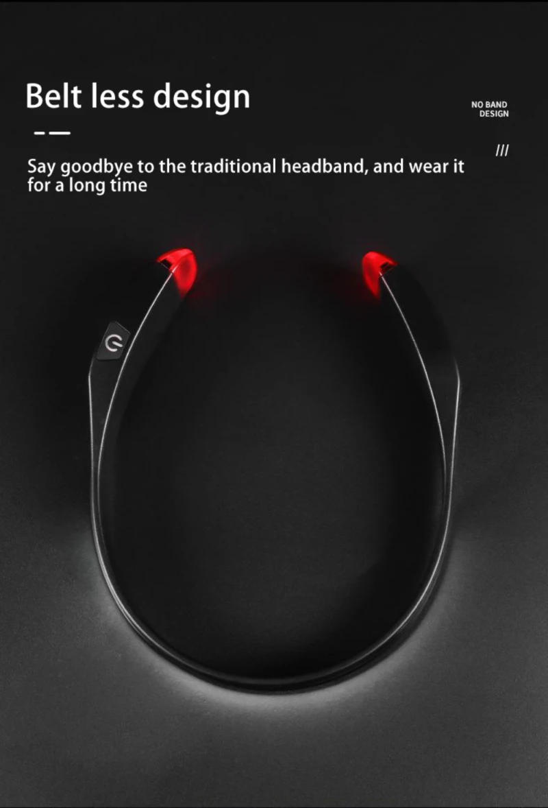 Description Picture 3 of itemRunning Headlamp USB C Rechargeable Built-in Battery Strong Light Fishing Reading Headlight with Tail Red and White Light