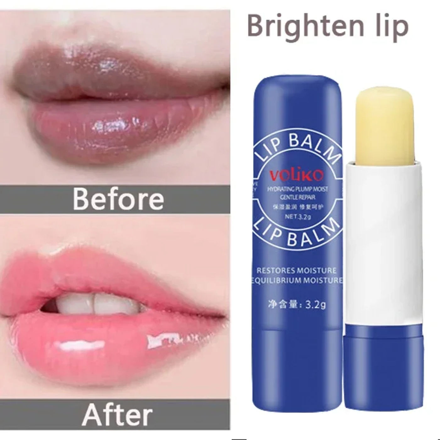 Description Picture 4 of itemRemove Dark Lip Balm Lighten Melanin Lip Mask Exfoliating Fade Lip Line Dead Skin Moisturizing Brighten Repair Lip Care Product