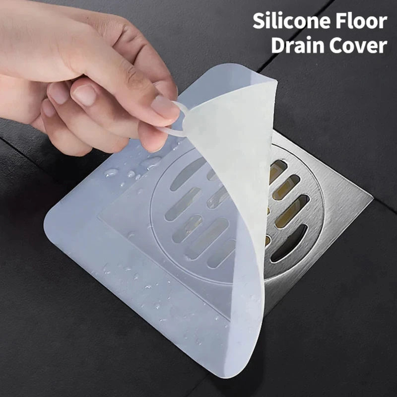Description Picture 2 of itemThick Silicone Floor Drain Deodorant Cover Bathroom Deodorant Insect-proof Seal Household Sewer Pipe Sink Anti-smell Floor Cover