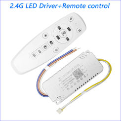 1Pair (20-40W)×2 (40-60W)×2 Dimmable intelligent LED driver chandelier's transformer 2.4G remote&APP control power supply AC220V