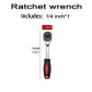 0.25 inch