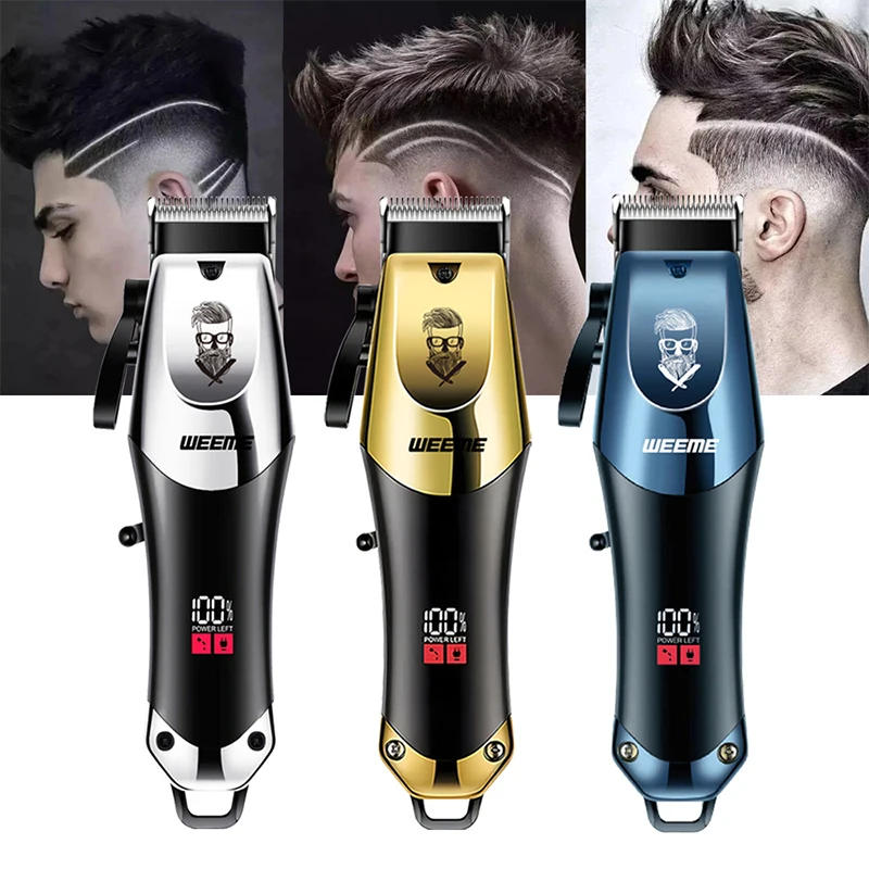 Description Picture 5 of itemUSB Rechargeable Hair Clippers For Men Hair Body Beard Portable Travel Trimmer Grooming Care Tool Set Suitable Home Use For Male