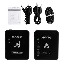 Wireless Earphone Monitor M8 Rechargeable Transmitter Receiver Streaming System Musical for Stereo Mono Phone Record