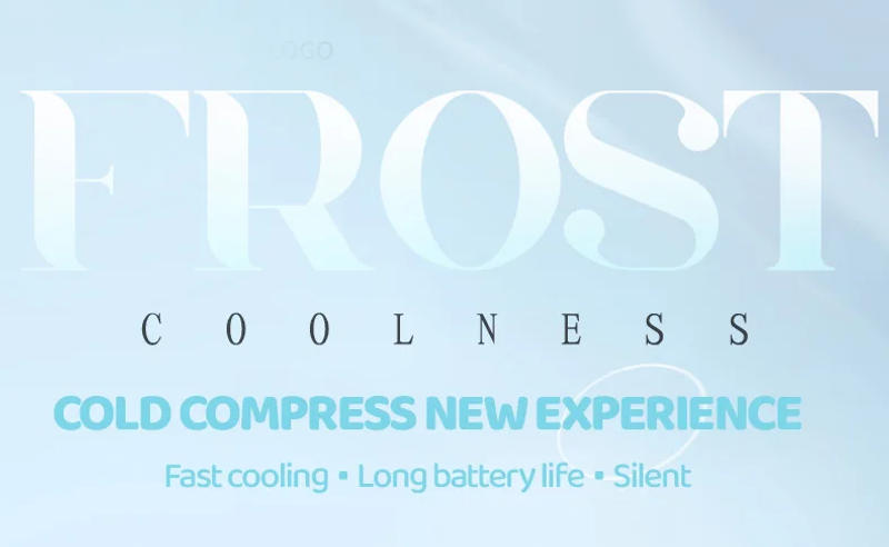 Description Picture 4 of itemPortable Ice Compress Mini Fan with Hook 3-speed Wind Adjustable USB Rechargeable High-speed Handheld Turbo Fan 3S Fast Cooling