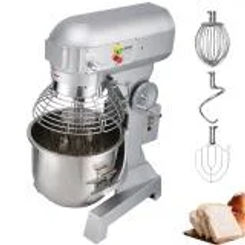 VEVOR Electric Dough Machine 10/15/20/30L Stainless Steel Commercial Cream Egg Whisk Mixer Processor Kitchen Food Stand Blender