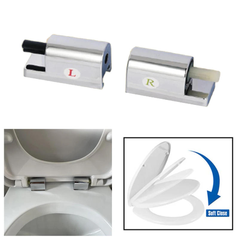 Description Picture 5 of itemToilet Soft Close Hinges Seat Hinge Replacement Traditional & Contemporary Toilet Lid Hinges Fixing Connector Replacement Parts