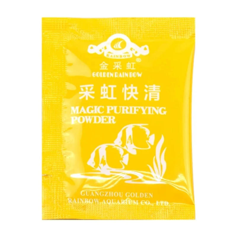 Description Picture 2 of item5 pcs Healthy Fish Tank Purifying Powder Reduces the Need Removes Odor Purifying Accessories Tank Water Cleaner
