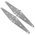 2 Pcs Door Hinge Cabinet Latch Fence Hinges Heavy Duty Shed Gate Barrier Wood Kit for Wooden Fences Belt The