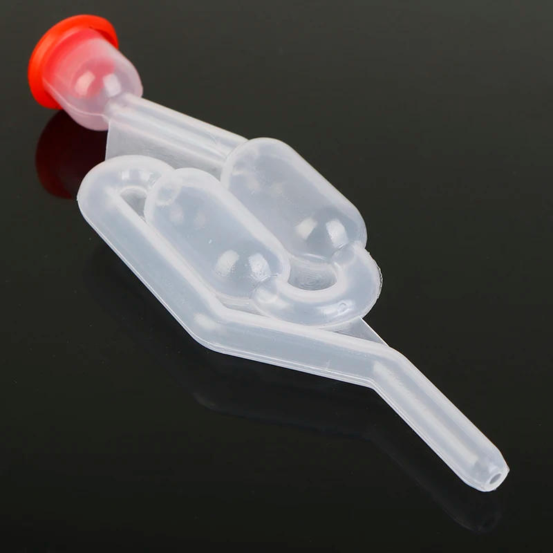 Description Picture 4 of item5pc Water Seal Exhaust One way Home Brew Wine Fermentation Airlock Sealed Plastic Exhaust Valve