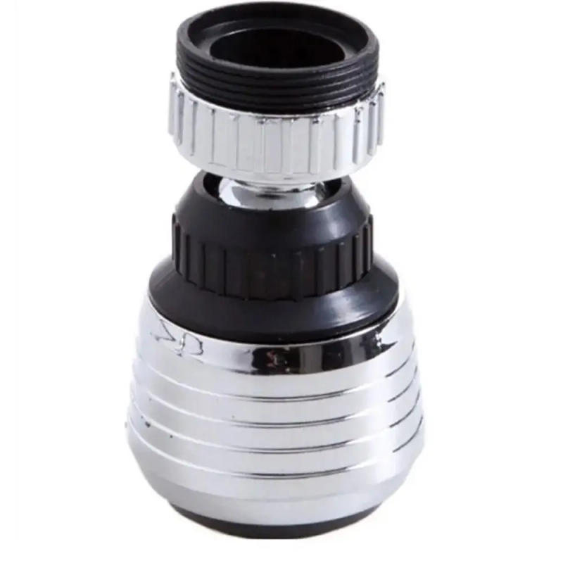 Description Picture 6 of item1Set Booster Nozzle Extender 360 Degree Faucet Water Saver Universal Rotating Bubbler Anti Splash Head Bathroom Kitchen Tools