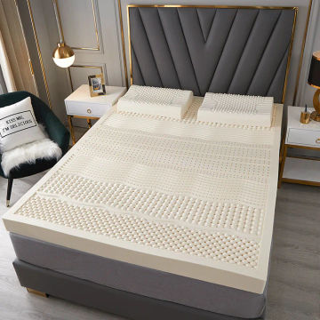 Thailand 100% Natural Mattress Latex Liquid Home Single Double Mats With Cover King Queen Twin Full Size