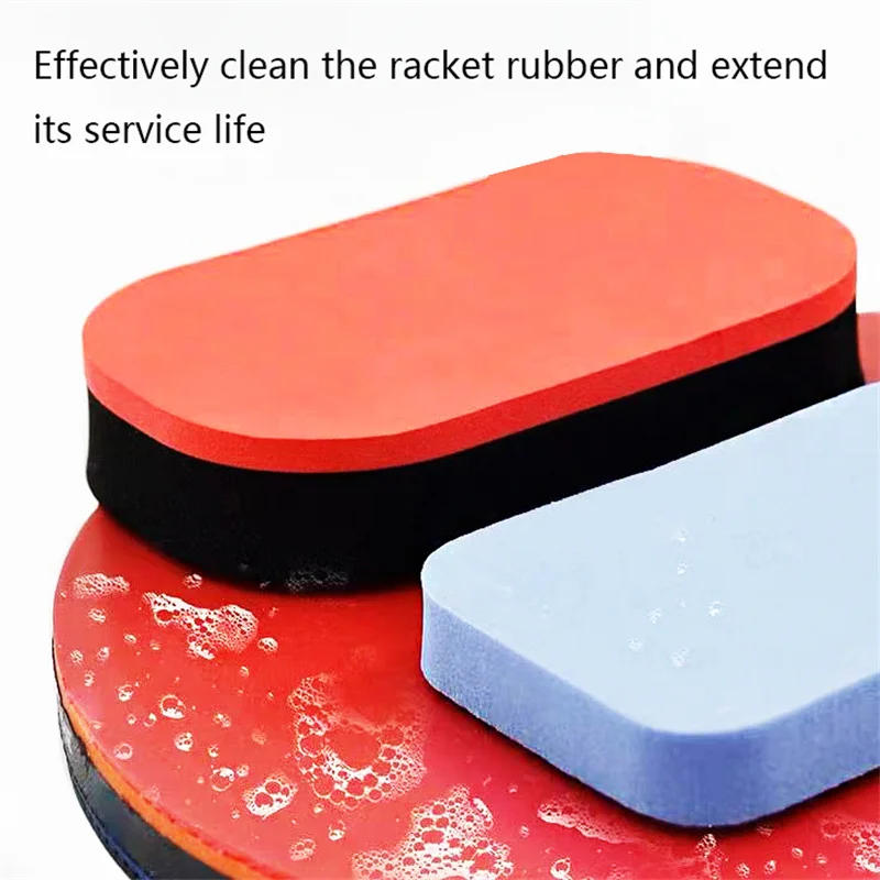 Description Picture 6 of itemNew Pro Table Tennis Cleaning Brush Rubber Sponge Eraser Durable Use Table Tennis Racket Cleaner Tennis Racket Care Accessories