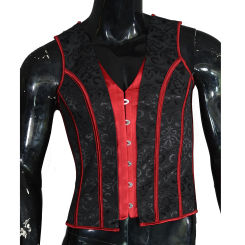 Men's Tight Abdomen Corset Slimming Waist Bones Shaping Vest Stomach Belly Control Vintage Waistcoat Elegant Medieval Corset