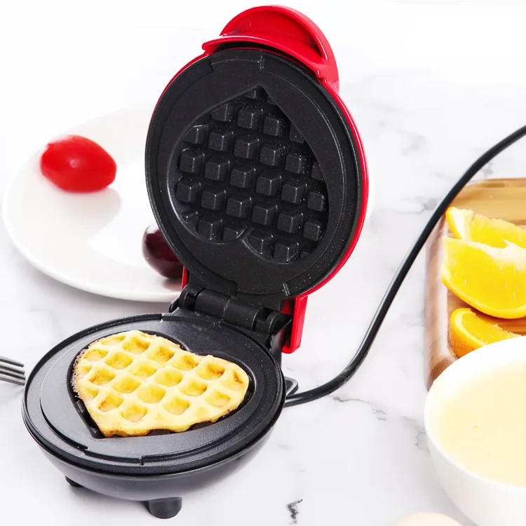 Description Picture 6 of item220V EU Plug Mini Electric Waffles Maker Bubble Egg Cake Oven Breakfast Love Heart Shaped Waffle Maker Cooking Appliance