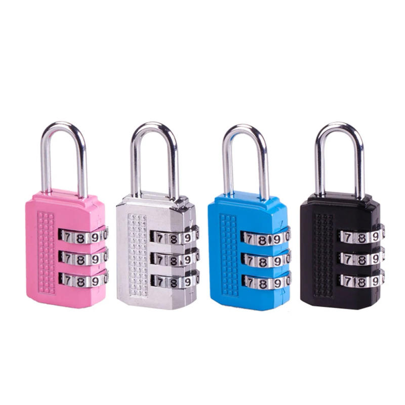 Description Picture 3 of item1 Pcs Practical Cabinet Locker Lock Combination Lock 3 Digit Combination Padlock Luggage Coded Lock Security Security Lock