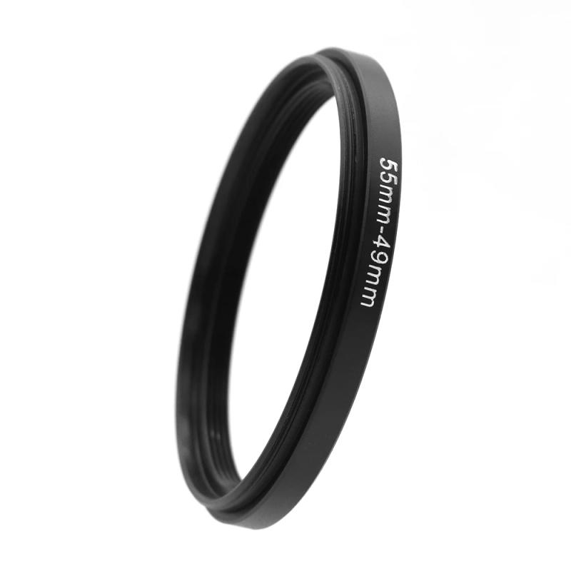 Description Picture 3 of itemCamera Lens Filter Adapter Ring Step Up or Down Ring Metal for 55mm lens - 43 46 49 52 58 62 67 72 77 82mm UV ND CPL Lens Hood