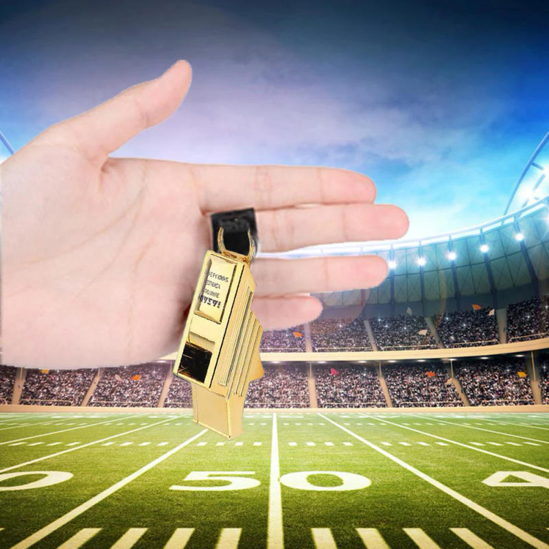 Description Picture 5 of itemProfessional Soccer Referee Whistles Grey/Silver Big Sound football Whistles Seedless Plastic Whistles Basketball Whistles