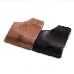 Wooden Thumb Finger Shake Handle Part Clamp For Nikon Zf Walnut Ebony Camera Replacement With Tape Upgrade camera accessories