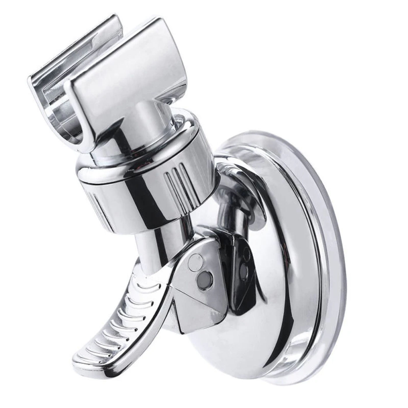 Description Picture 2 of itemBracket Shower Head Holder Easy to install No drilling Bathroom Suction Cup Wall Mounted Adjustable Hot Useful New