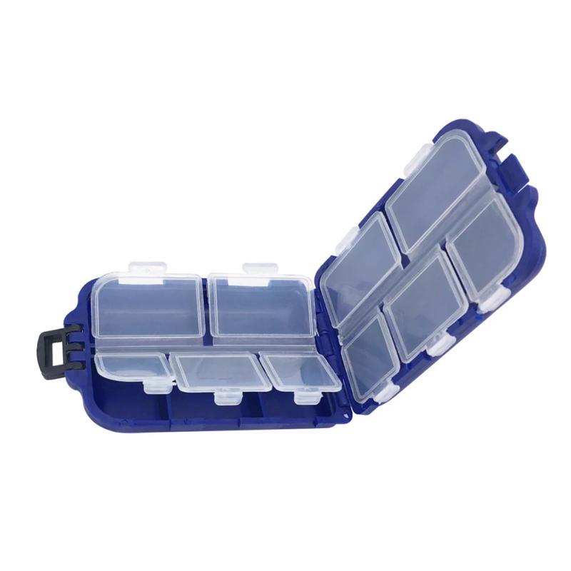 Description Picture 5 of item1pc 1-8 Compartments Storage Box Carp Fishing Tackle Boxes System Fishing Bait Spoon Hook Storage Container Portable Fishing Box