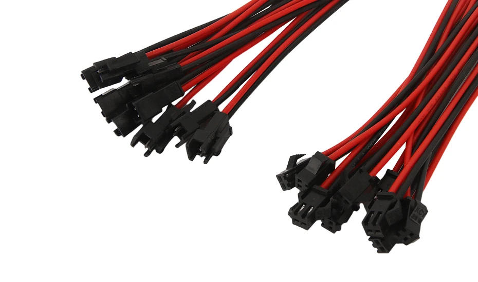 Description Picture 6 of item10 Pairs 15CM JST SM 2 Pins Plug Male and Female Wire Connector Wire Connector Cable Pigtail Plug For LED Strip Light Tape Lamp