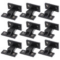 Plastic Furniture Panel Bracket Fast Installation Push On Clips Fitting Corner Buckle Cabinet Wardrobe Mounting