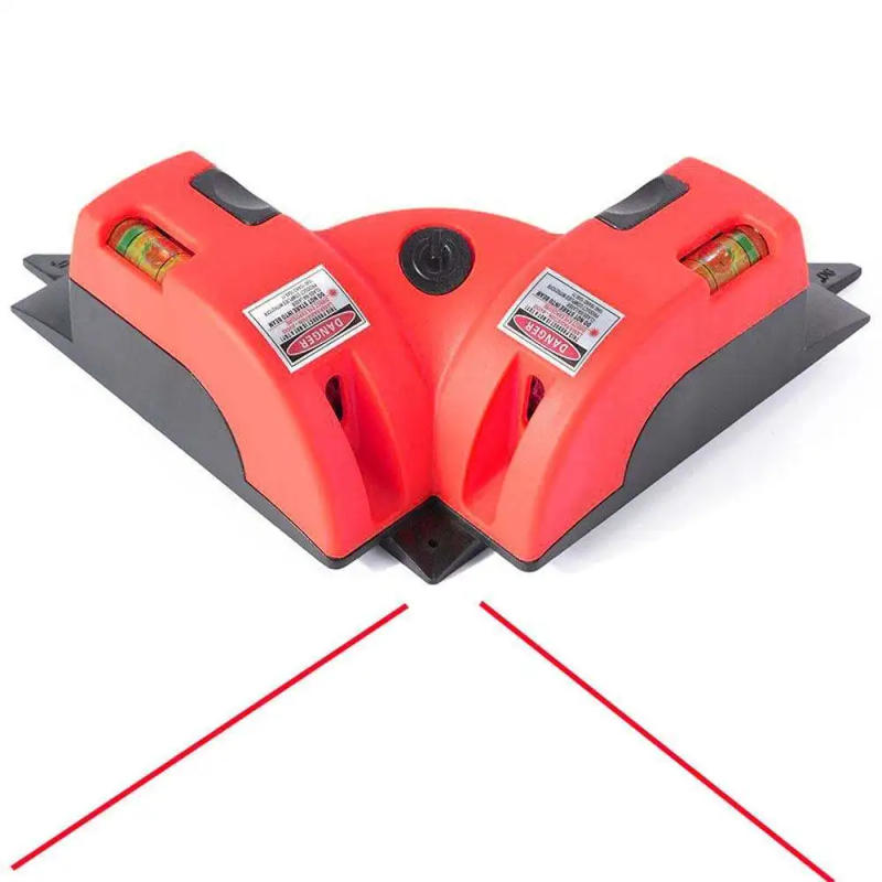 Description Picture 3 of itemSquare Right Angle 90 Degree Vertical Horizontal Line Projection Laser Levels Measurement Tools Level Laser tool