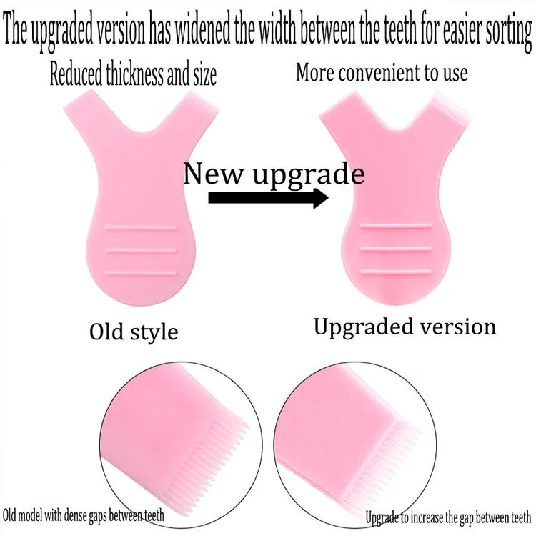 Description Picture 2 of item10pcs Perm False Eyelash Pad Kit Silicone Protection Pads Eyelash Extension Lifting Curler Graft Shield Patch tools