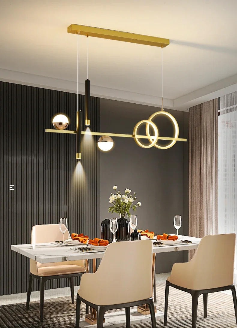 Description Picture 3 of itemModern Home Decor Dining Room Pendant Lights Indoor Lighting Ceiling Lamp Hanging Light Chandelier Lamps for Living Room Lamp