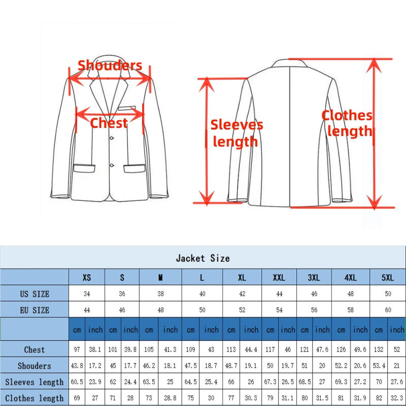 Description Picture 3 of itemMen's Suede Single-breasted Jacket Blazers Man Costumes Elegant Man Jackets Coat Party Dresses Costume Mens Jackets Luxury Suit