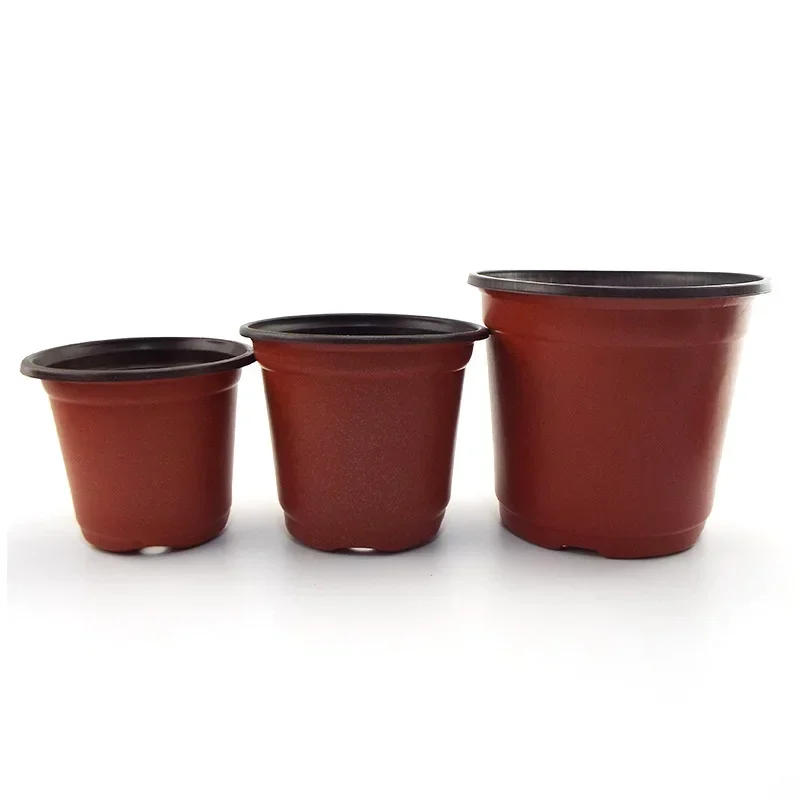 Description Picture 6 of itemFlowerpot Plastic Grow Box Fall Resistant Tray For Home Garden Plants Nursery Cup Transplant Flower Plant Pots D4