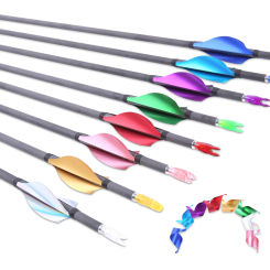 50pcs BICASTER Spin Vanes 1.75inch Feather Left hand Right Hand  Arrow Vanes Fletches Archery Accessories