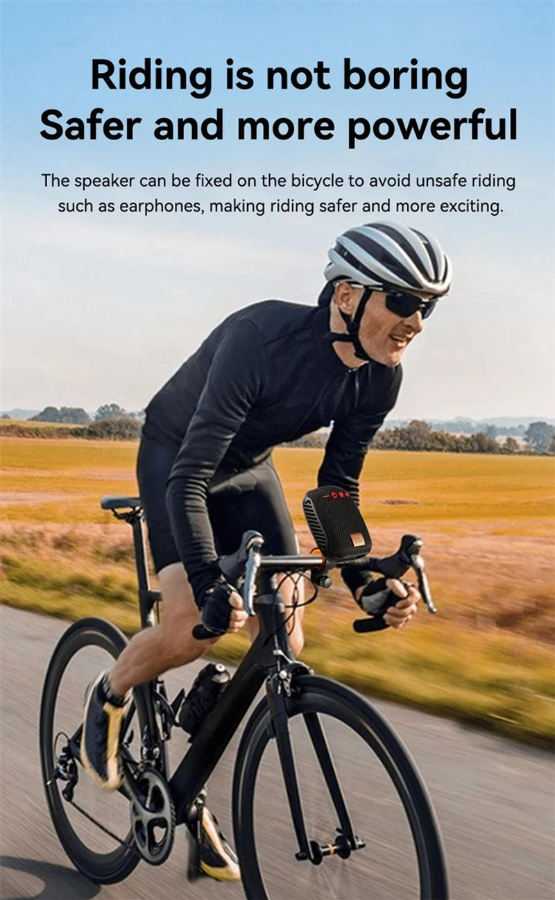 Description Picture 3 of itemOutdoor Bicycle TG392 Bluetooth caixa de som Portable Wireless Sound Box TWS Handlebar Speaker Waterproof Subwoofer For Scooter