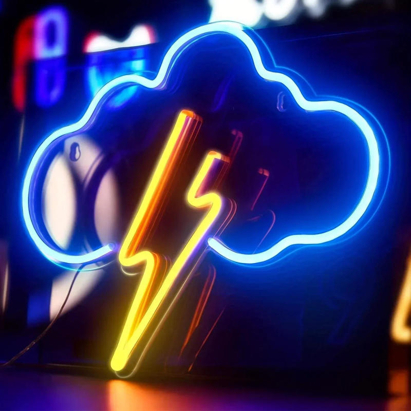 Description Picture 2 of itemCloud Led Neon Light Wall Light Wall Decor Light Up Acrylic Neon Signs for Bedroom, Kids Room, Living Room Bar Party Christmas