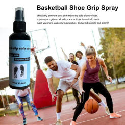 Basketball Shoe Grip Spray 100ml Anti-Slip Sole Spray Spray For Basketball Shoes Shoe Sole Protector Improves Traction Cleans