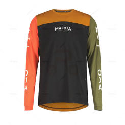 Malojaing Moto Bicycle Jersey Mtb 2025 New Long Sleeve Cycling Enduro Downhill T-shirt Bmx Motocross Mx Mountain Bike Clothing