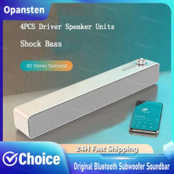 Original Bluetooth Subwoofer Soundbar TV Audio Echo Wall Computer Speaker Home Theater Music Wireless Blueooth Speaker Gift