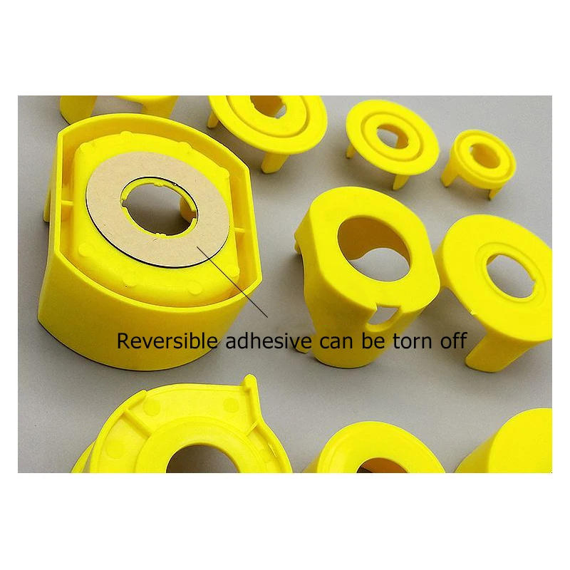 Description Picture 6 of itemPushbutton switch protective cover, round STOP emergency stop button protective cover, transparent dust cap, warning ring button