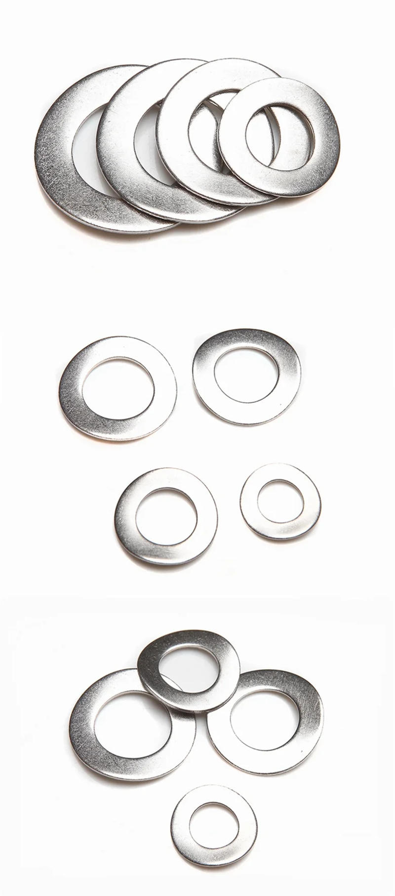 Description Picture 5 of item100Pcs DIN137A GB860 M2 M2.5 M3 M4 M5 M6 M8 304 Stainless Steel Curved Washers Wave Spring Washer