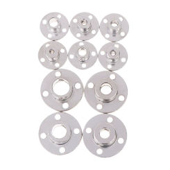 1Pc Stainless Steel Rigid Flange Coupling Motor Guide Shaft Coupler Motor Support Connector 3/3.17/4/5/6/6.35/7/8mm/10mm/12mm
