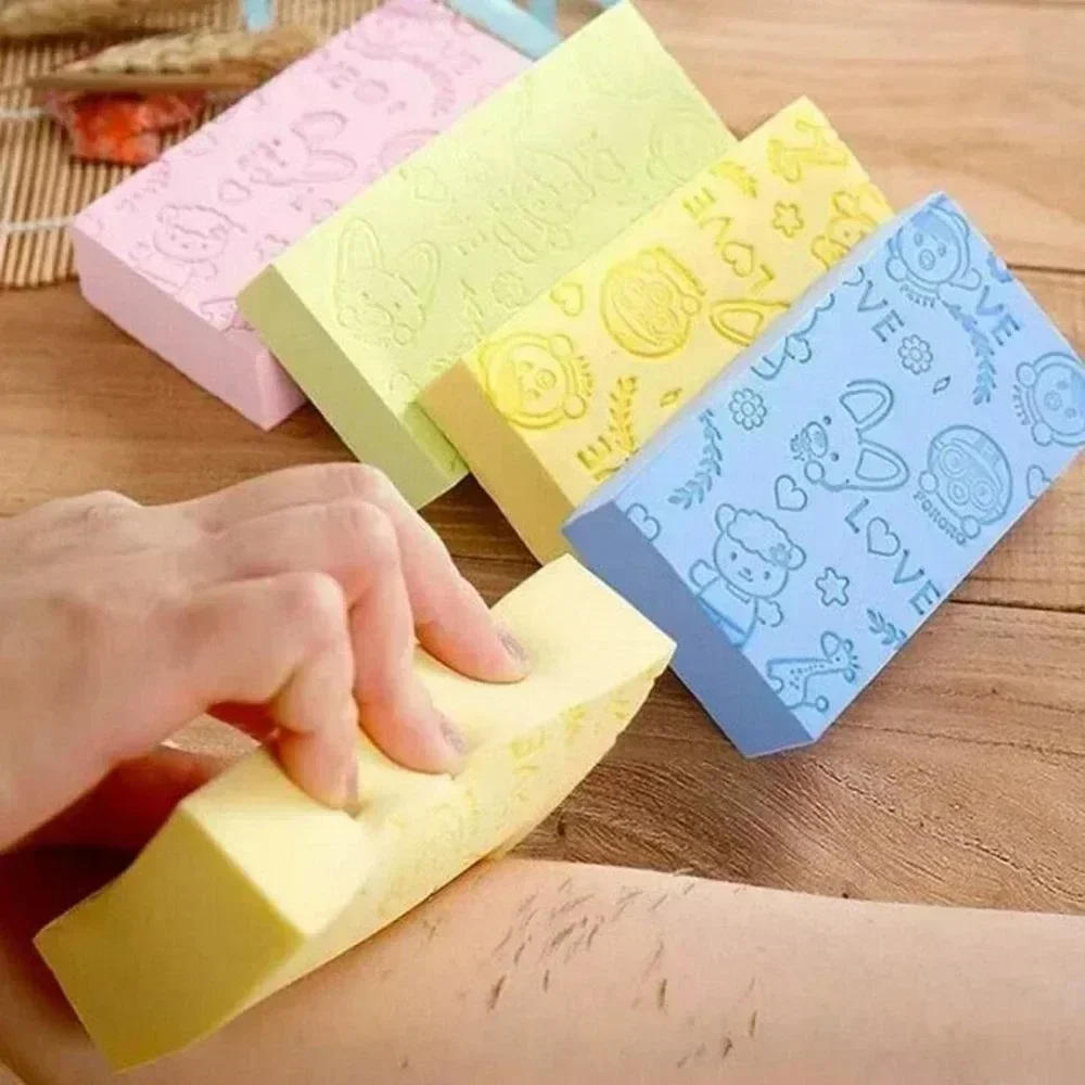 Description Picture 4 of item1pc Soft Sponge Body Scrubber Bath Exfoliating Scrub Sponge Shower Brush Body Wash Skin Care Remover Exfoliator Sponge Massager